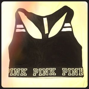 Pink Sports Bra